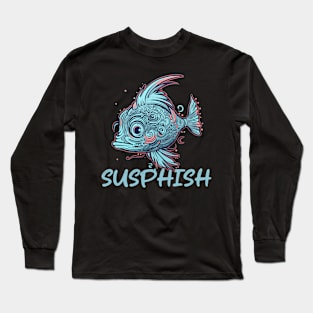 Susphish Goofy Fish Long Sleeve T-Shirt